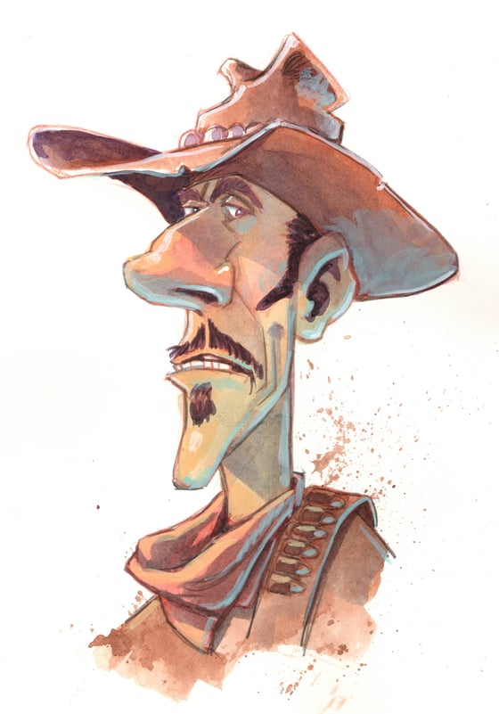 Image of Cowboy 2 (6.5x9.5)