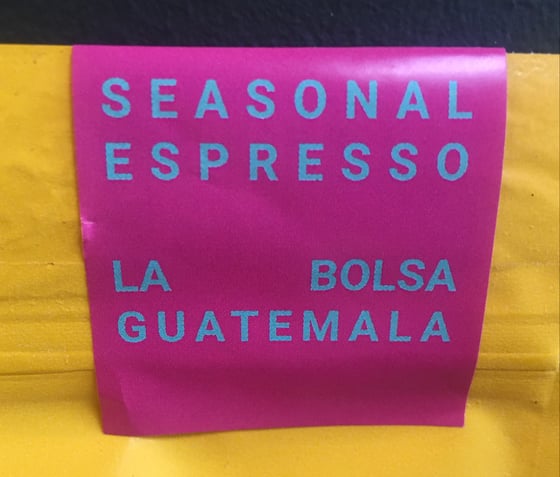 Image of Seasonal Espresso 