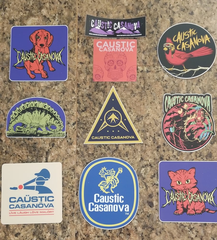 CC Sticker Pack | Caustic Casanova