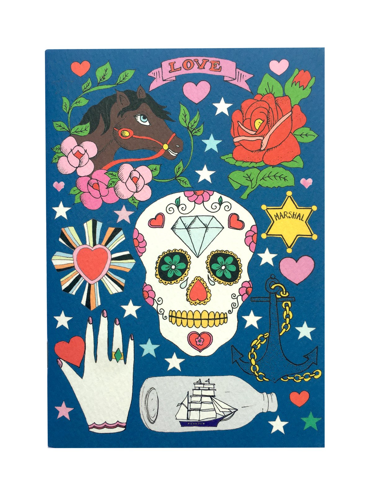 Skull A6 Pocket Notebook