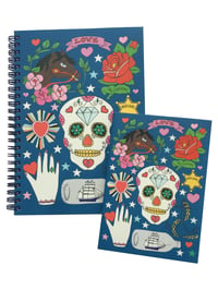 Image 3 of Skull A6 Pocket Notebook