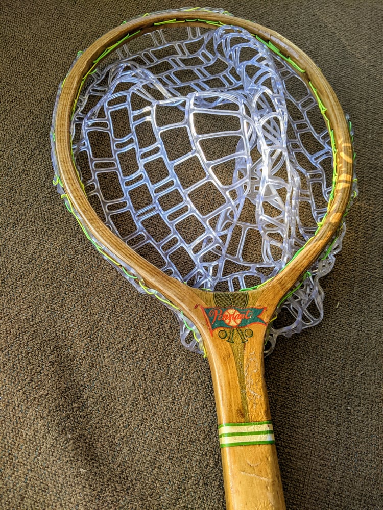 Image of Wooden Fish Net "Pennat"