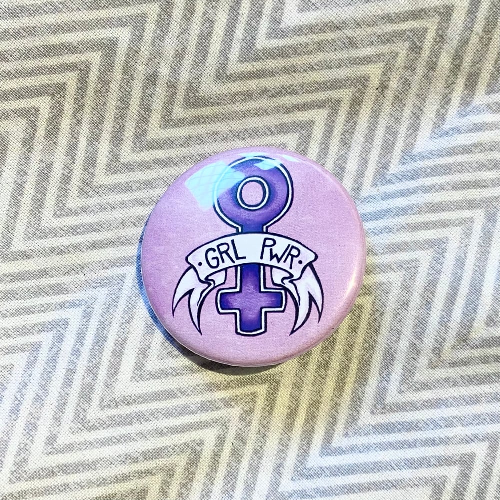 Image of "GRL PWR" Pin Badge