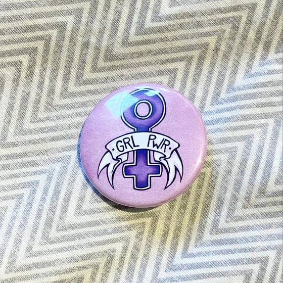 Image of "GRL PWR" Pin Badge