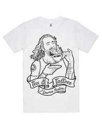 ‘Cup of Cage” T-shirt (black & white) 