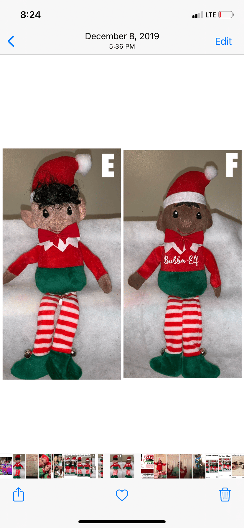 Image of The E’s Tees Elf On a Shelf 