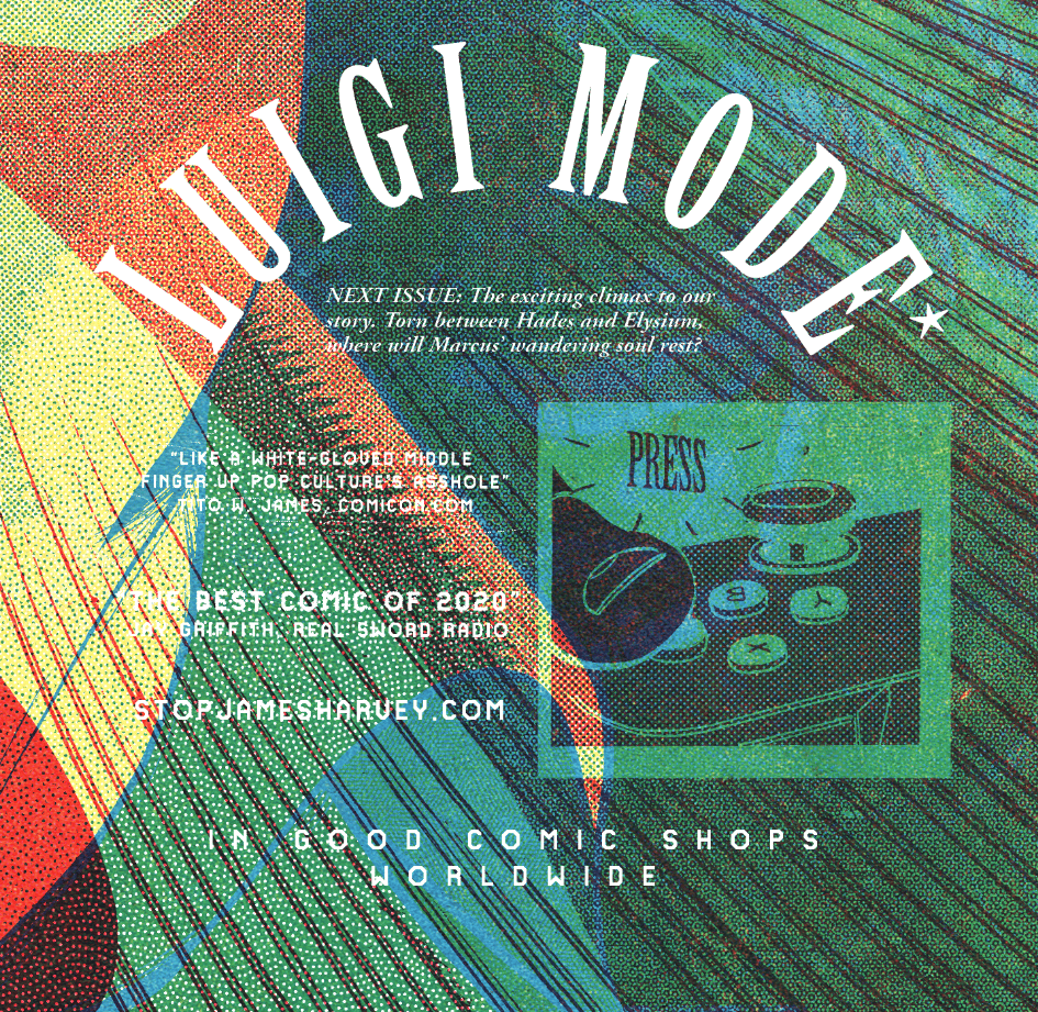 Luigi Mode Poster A3