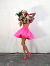 Jupe tutu mini rose bonbon