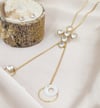 Cross Pendant Necklace and Earrings