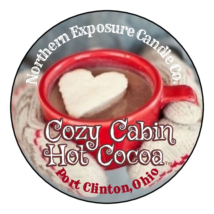 Image of "Cozy Cabin Hot Cocoa" Soy blend Candles & Melts