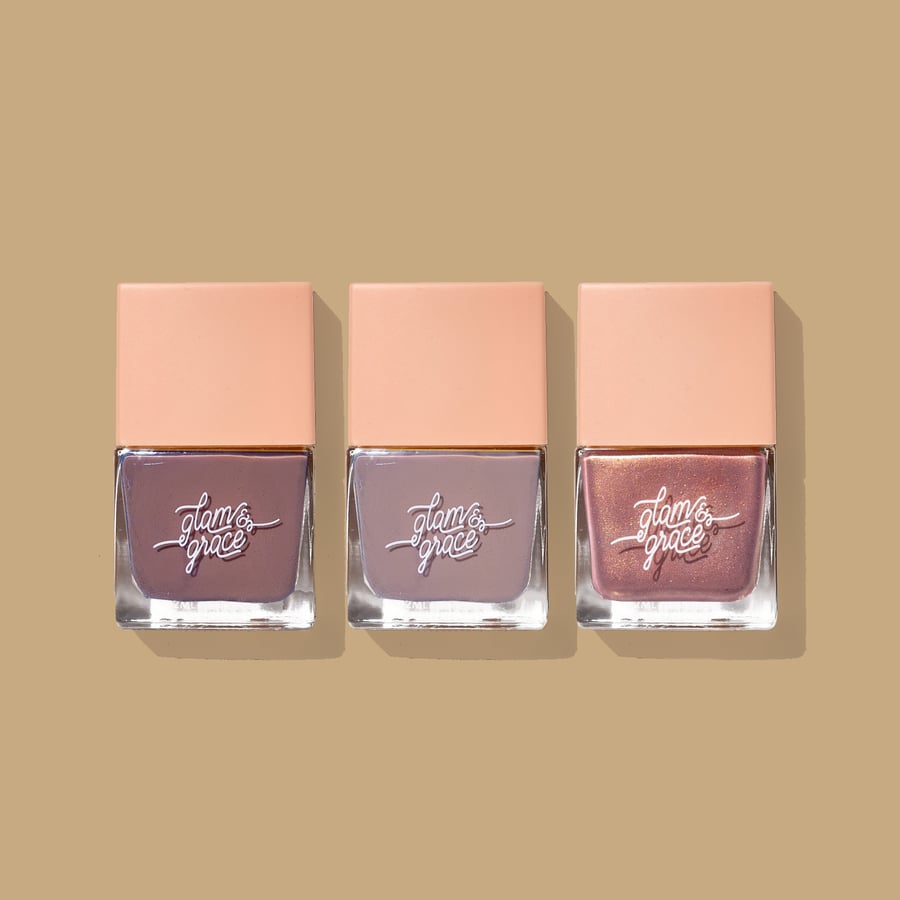 Image of Non-Toxic Nail Polish Set - Purples