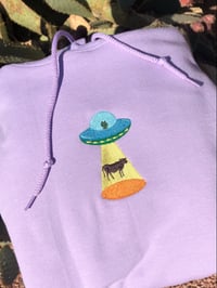 Image 2 of Abducted Cow Hoodie