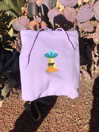 Image 3 of Abducted Cow Hoodie