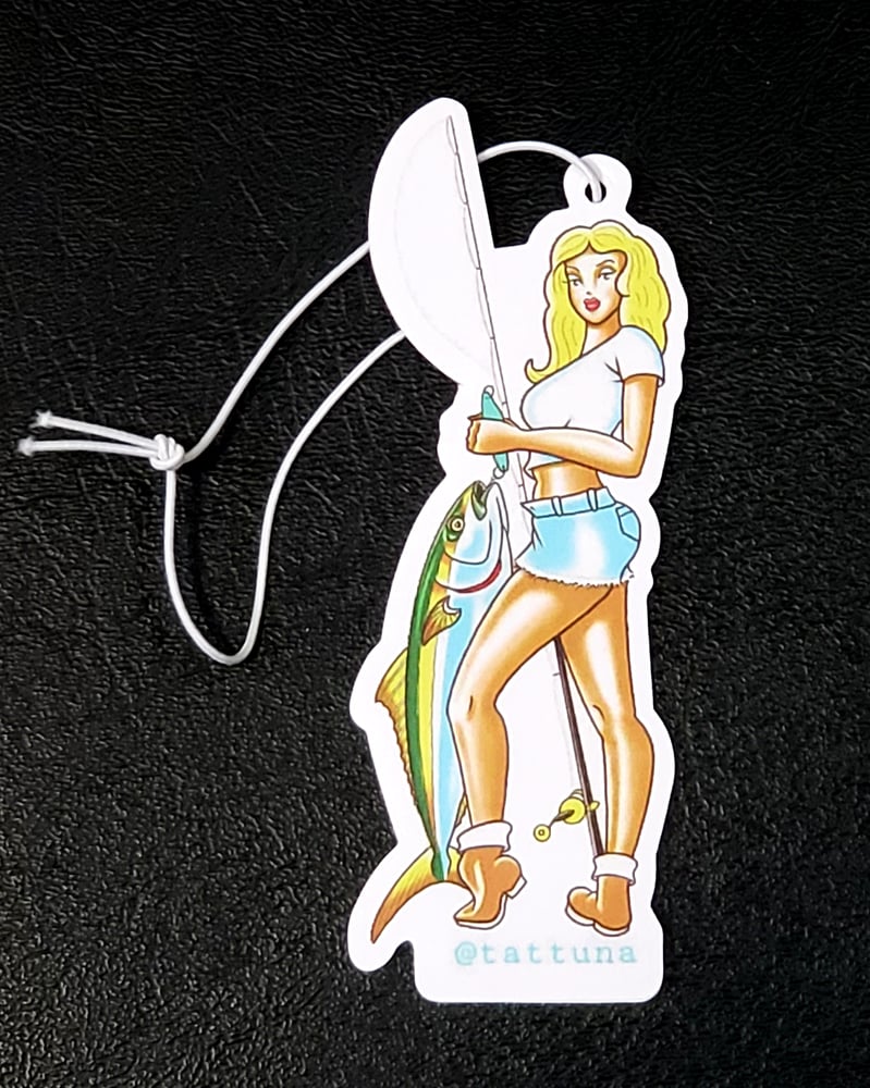 Image of Jig stick girl air freshener