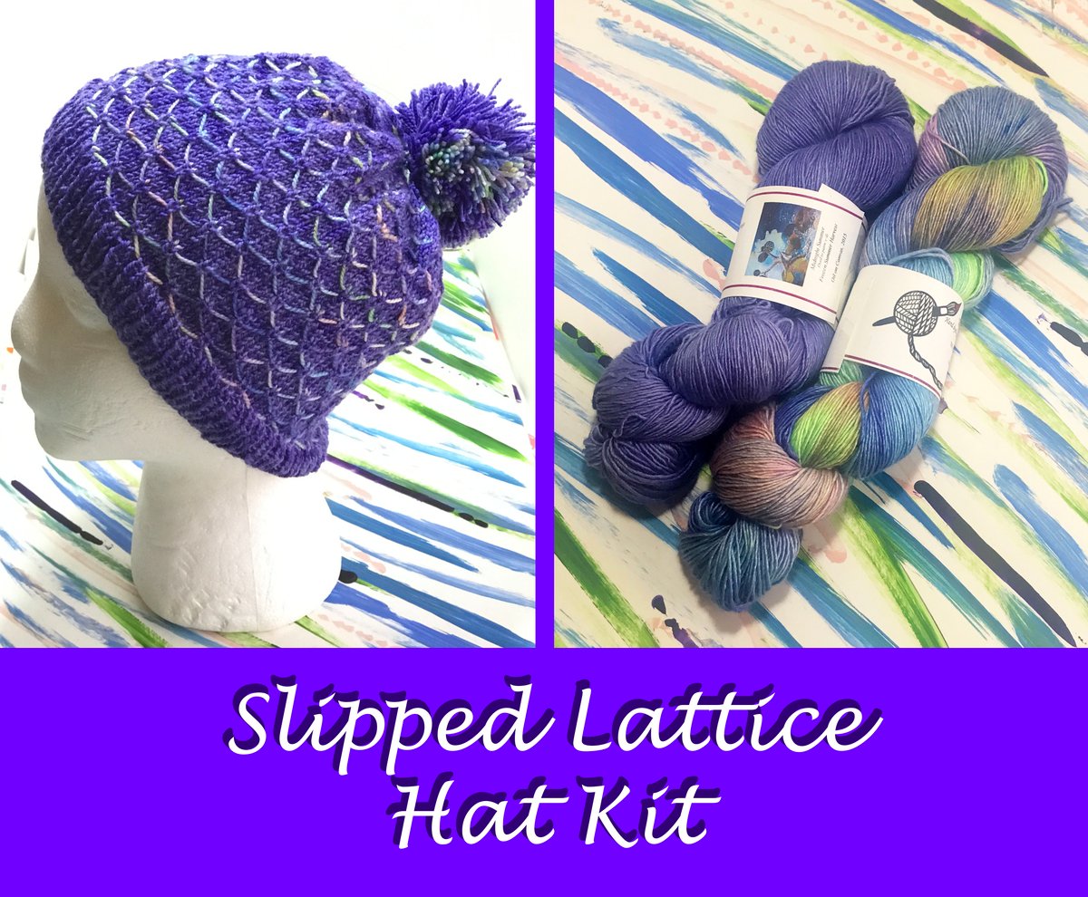 lattice hat rack