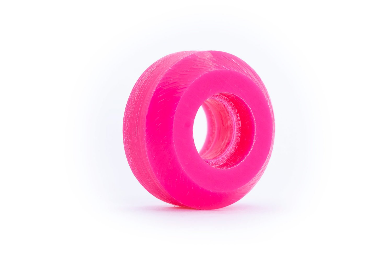 Image of NEON PINK: Moonshine UHMW Custom Anti Rocker Wheels with Bearings