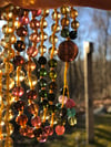 Gem Grade Rainbow Tourmaline and Citrine Mala 
