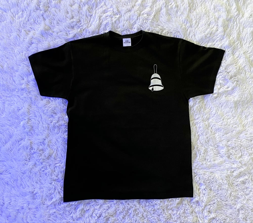 Noise Collector Records (Associative Bell logo) BLACK T-shirt