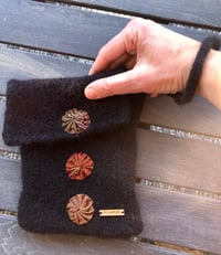 Image 2 of Felted wristlet
