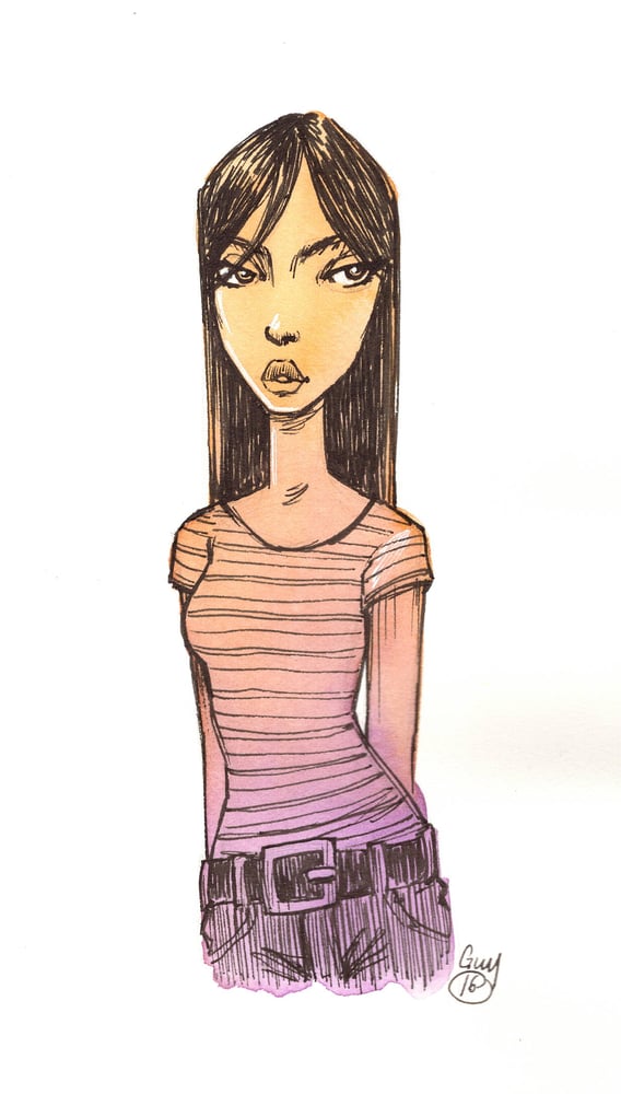 Image of Gradient Girl (4.5x8)