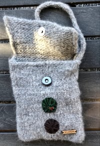 Image 4 of Wristlet- grey 