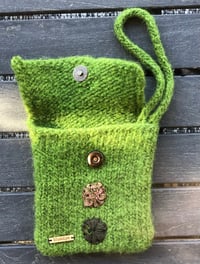 Image 2 of Green wristlet