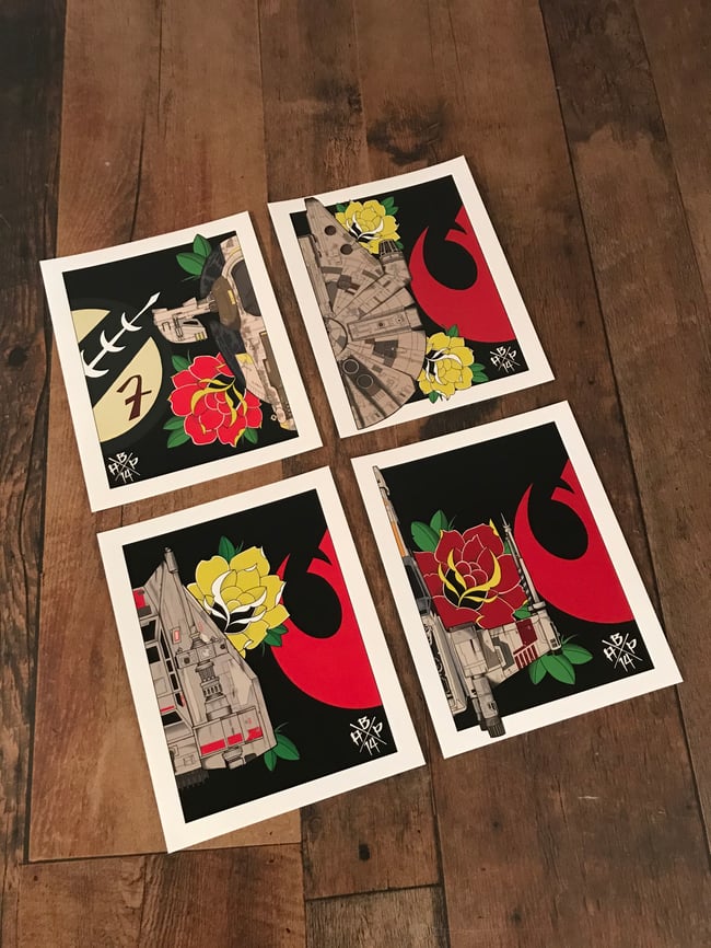 STAR WARS INSPIRED SHIP SERIES