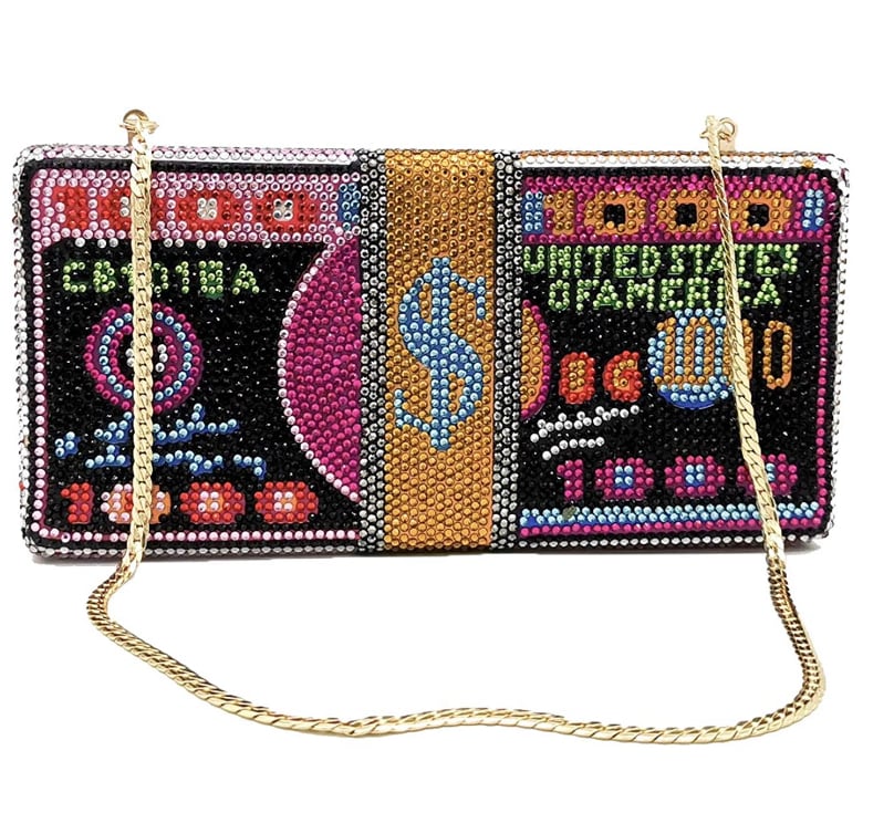 Image of Black Wallstreet Clutch