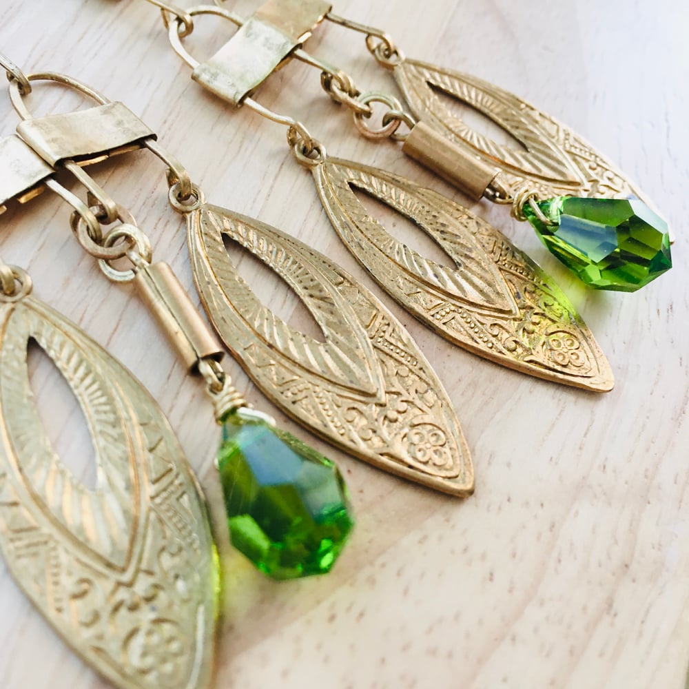 Image of 1-off Olivine Dangles