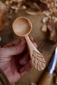Image 2 of Falling Leaves- coffee Scoop 