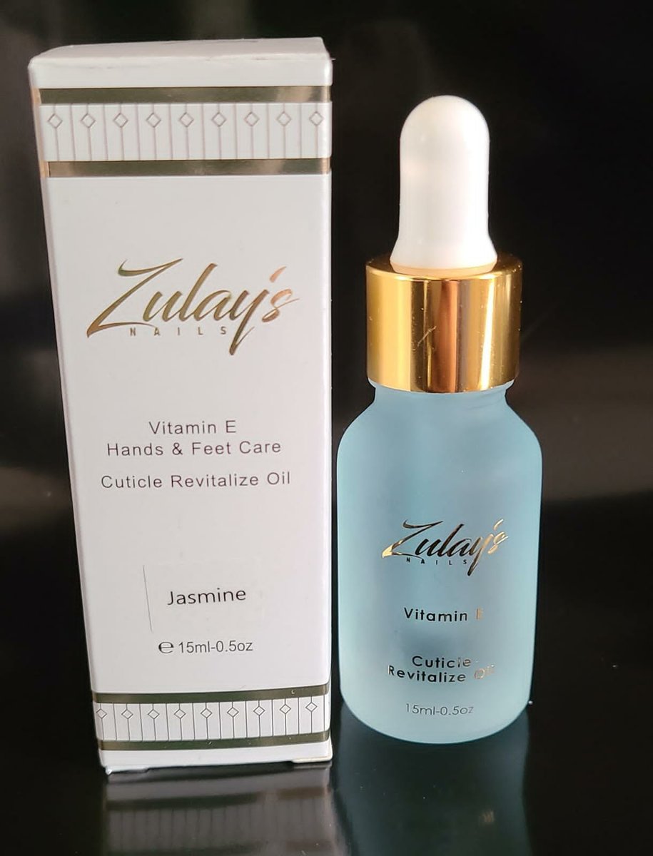 Jasmine Cuticle oil with dropper Zulay's Nails
