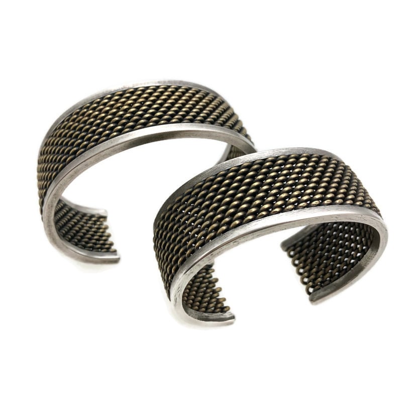 Image of mesh cuff bracelet