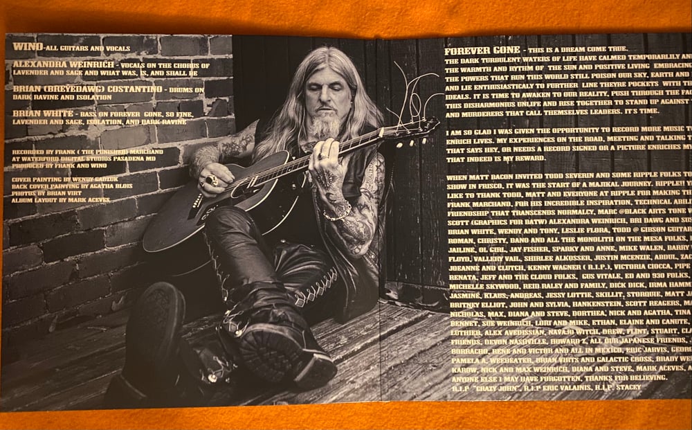 Wino - Forever Gone (signed vinyl)