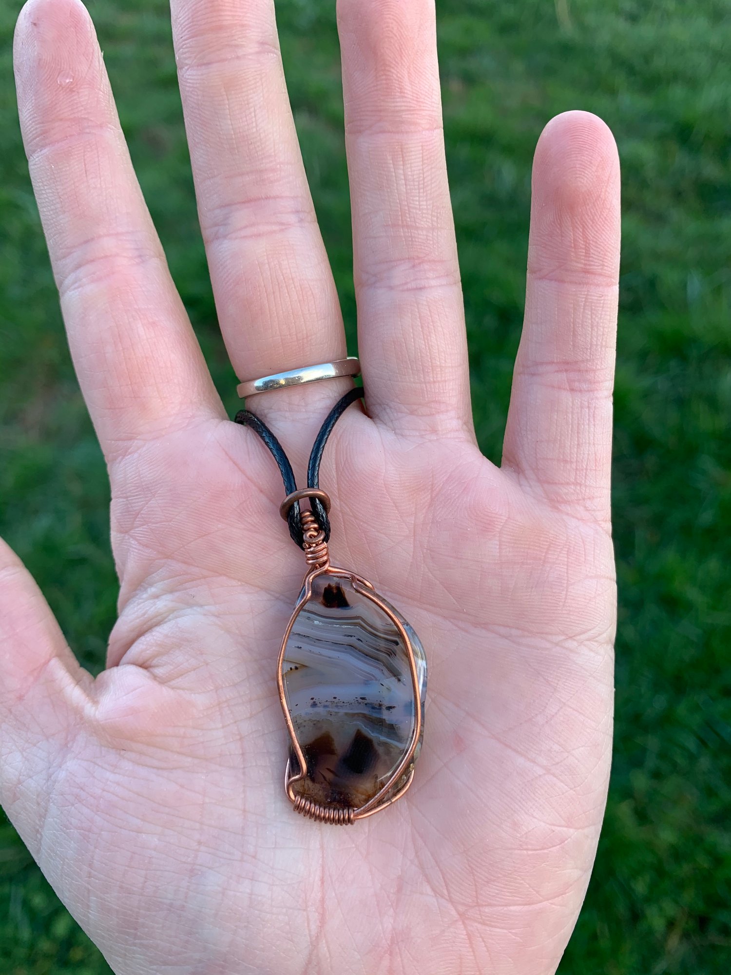 Copper Banded Agate