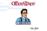 Office Space - Bill Lumbergh Enamel Pin 