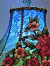 Luxury Lamp & Victorian Lampshade - Art Deo Style Antique Lamp