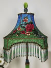 Luxury Lamp & Victorian Lampshade - Art Deo Style Antique Lamp