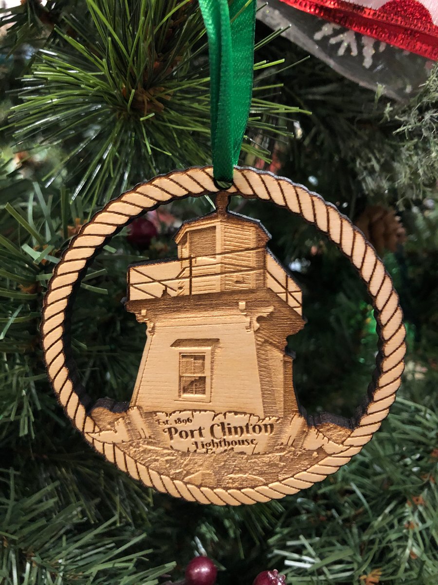 Image of Port Clinton Lighthouse Ornament