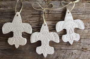 Image of Handmade Ceramic Ornaments