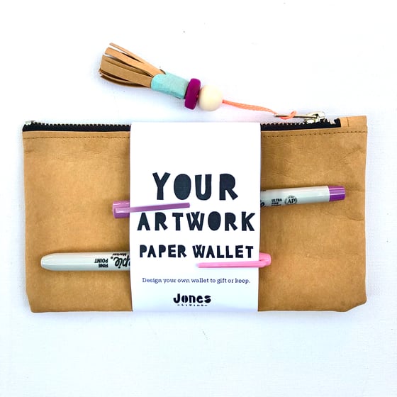 Image of Your Artwork Paper Wallet 