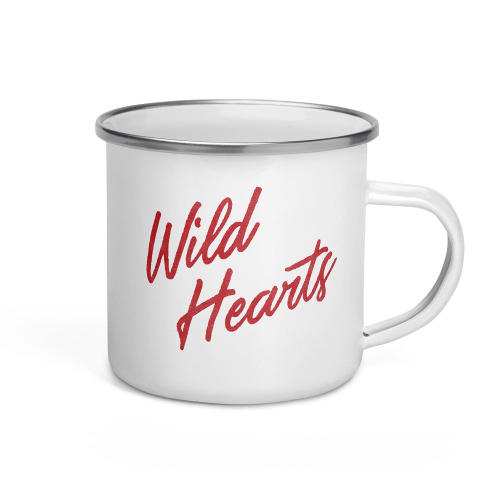 Image of Wild Hearts Enamel Mug