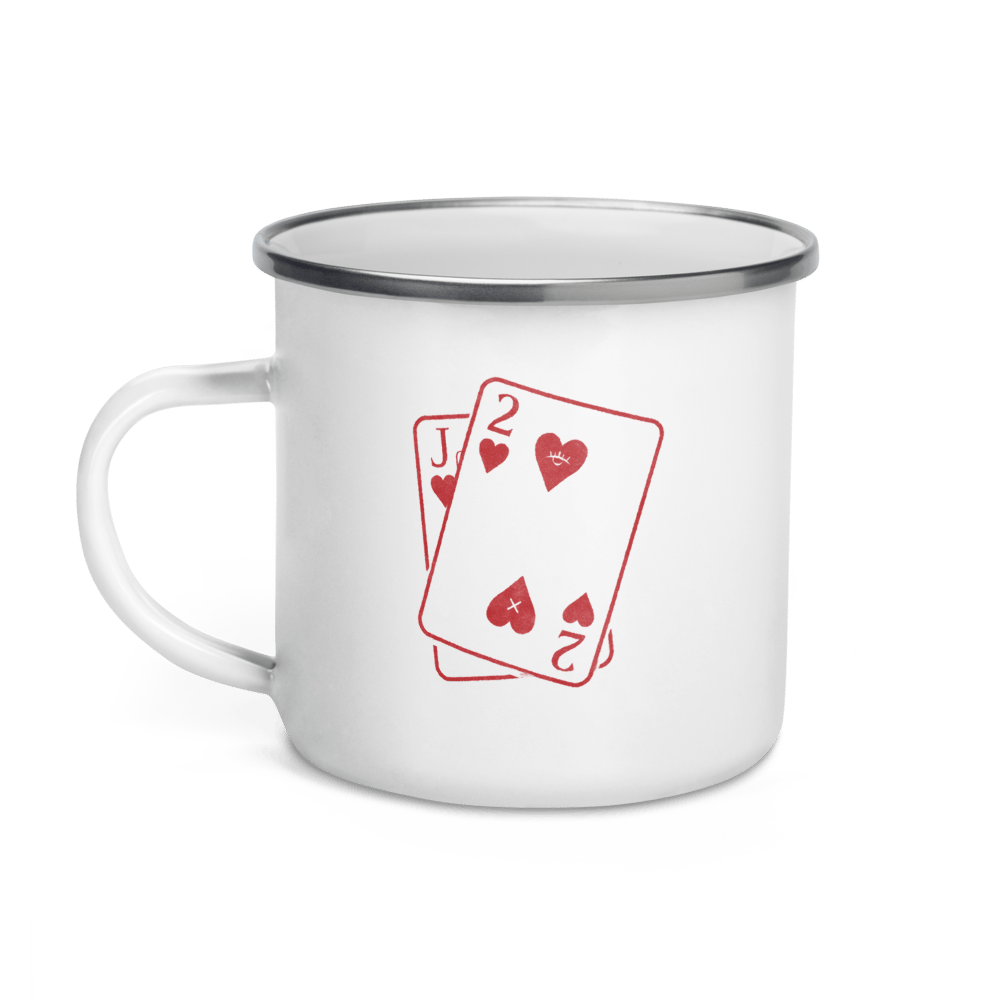 Image of Wild Hearts Enamel Mug