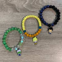 Image 2 of Dragon Ball Z Charmed Bracelets