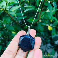 Image 2 of Blue Aventurine Merkaba Pendant 