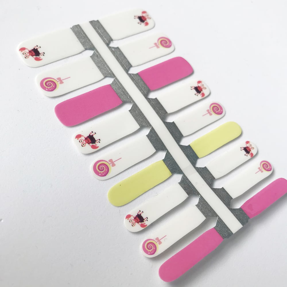 Crab Mania Nail Polish Strip