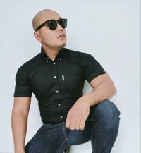 Image 1 of JEGGAE SHIRT 'BLACK' MEN'S SHORT & LONG SLEEVE