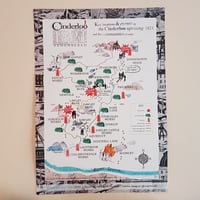 Cinderloo Map  - Lost Communities of Telford (** A4 size **)