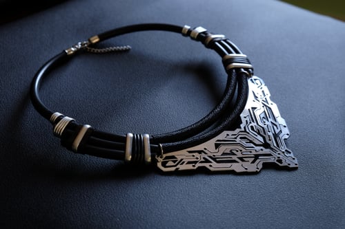 Image of PRE ORDER - Big cyborg necklace