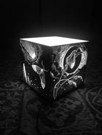 Image 1 of MOTH Eclipse - Engraved Lamp