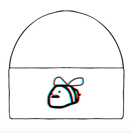 Image of 3Bee Beenie White
